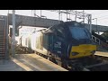 drs 68034 and 68004 rapid speed through bescot stadium 20 05 19