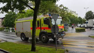 Feuerwehr: Alarmfahrt TLF - Stützpunktfeuerwehr Opfikon-Glattbrugg (6.7.18)