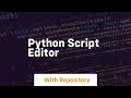 python script editor