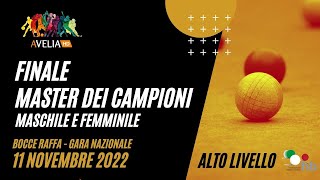 Master dei Campioni M/F 2022 - Quarti di Finale #DAY02