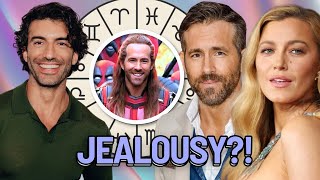 Astrology Reading Justin Baldoni and Ryan Reynolds |Blake Lively| Synastry Chart Reading