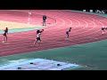 第3回　熊本チャレンジ陸上　中学女子4×100mr タイム決勝1組