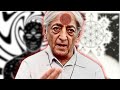 The Rebellious Philosophy Of Jiddu Krishnamurti