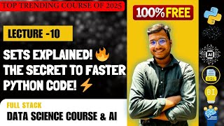 🔥 Master Python Sets! 🌀 Powerful & Unique Data Structures Explained | SkillX 🚀