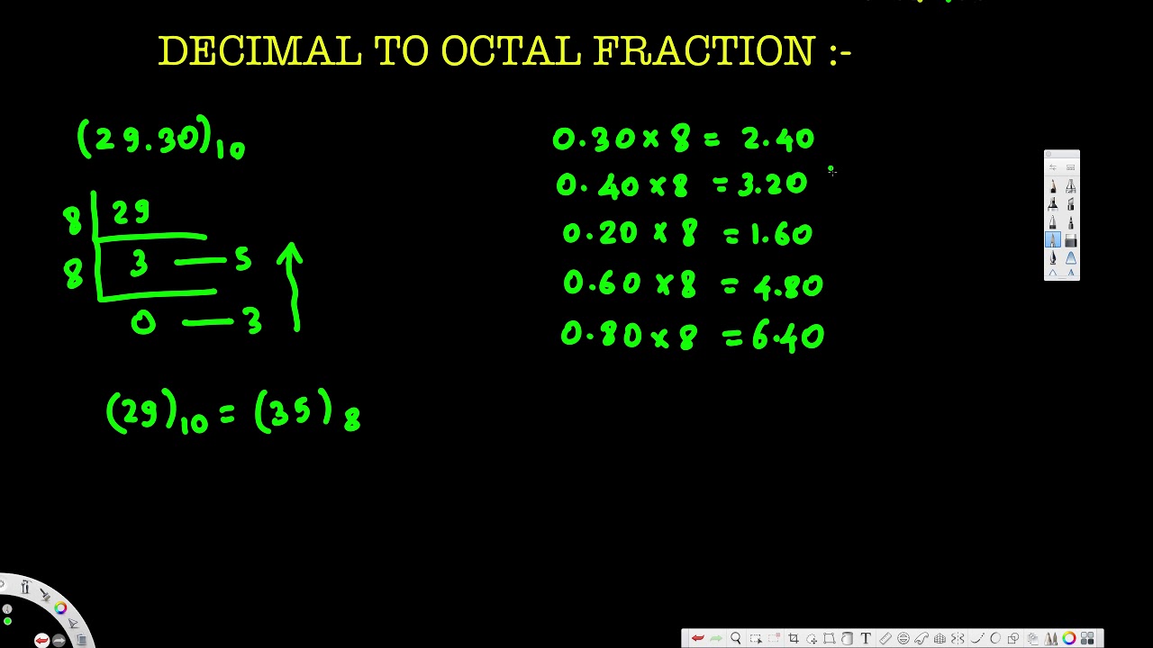 Decimal To Octal Converter