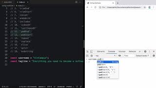Knowing Basic String Methods in JavaScript for Beginners