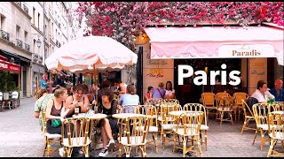 Paris France - HDR walking in Paris - Summer 2023 - 4K HDR 60 fps