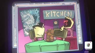 Gir makes zim eat waffles