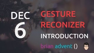 iOS Swift Tutorial: Learn how to recognize gestures with UIGestureRecognizer 06/24 🎄