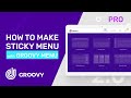 Sticky Menu | How to make a Sticky Menu in Wordpress 2026 | Sticky Header and Navbar