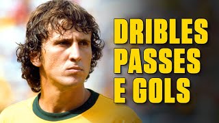 ZICO • Melhores Gols, Dribles e Passes
