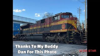 CSX I13705 SB Intermodal Train Thru Florence SC with KCS 4070 SD70ACe in Trail With CSX 4588 Leading