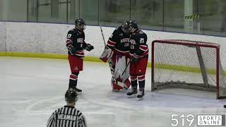 GOJHL Playoffs (Game 1) - Stratford Warriors vs Elmira Sugar Kings