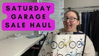 I Spent $33 at 3 Garage Sales | Reselling on Poshmark Ebay and Mercari | Garage Sale Season 2023