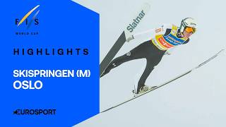 Wind chaos leads to a victory in the cancellation at Holmenkollen | Highlights (German) | Oslo | ...