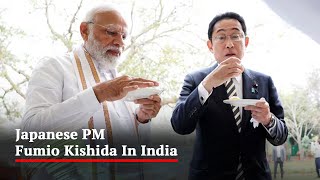 Video: Japan PM Fumio Kishida Relishes "Golgappe" With PM Modi In Delhi