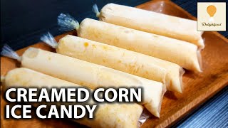 Creamed Corn Ice candy | Ice candy recipe