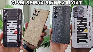 COBA SEMUA SKIN BARUNYA EXACOAT MAKIN PREMIUM AJA NIH