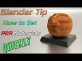 Blender 2.82 Tip How To Set PBR Materials Quickly Without Figuring Out Nodes