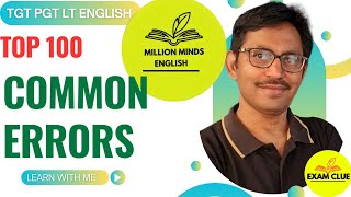 Common Errors in Time and Tense | Master TGT & PGT English 2 @millionmindsenglish