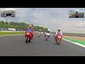 honda rc parade lap with two rare nr750 at donington park