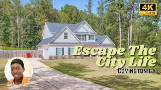 Homes for Sale in Covington GA on Acreage | 4-Bedroom House on 2.47 Acres Near Alcovy Rd