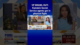 One of Kamala Harris’ Secret Service agents hospitalized after fighting with coworker #shorts