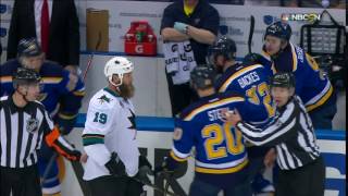 Gotta See It: Backes gives Thornton's beard a good tug