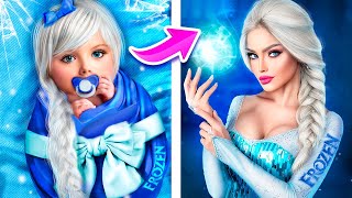 Bagaimana Menjadi Elsa! Elsa Dari Kelahiran Hingga Kematian!