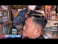 tutorial step by step styles undercut khmer barber