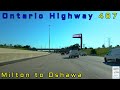 Ontario Highway 407 EB - Milton to Oshawa - June, 2024