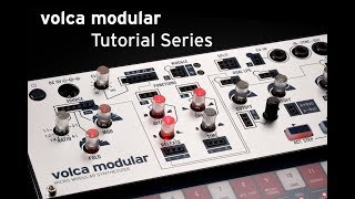 Korg volca modular Tutorial 1: Intro to Modular
