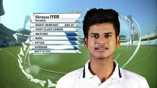 Ranji Trophy 2014 15  BEN v MUM, Shreyas Iyer's stroke filled 153