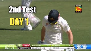 India vs Australia 2nd Test Day 1 Highlights 2018 | Session 1