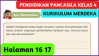 Kunci Jawaban Pendidikan Pancasila Kelas 4 Halaman 16 17 Kurikulum Merdeka Perangkat Desa Kelurahan