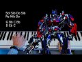 Transformers - Arrival To Earth Piano Tutorial with letters, Easy Piano, Piano Facil, Pianola