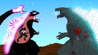 Godzilla Earth vs Shin Godzilla: Swallow VENON | Godzilla & Siren Head Cartoon Movie