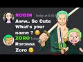 Zoro meet Child Zoro | One Piece discord server