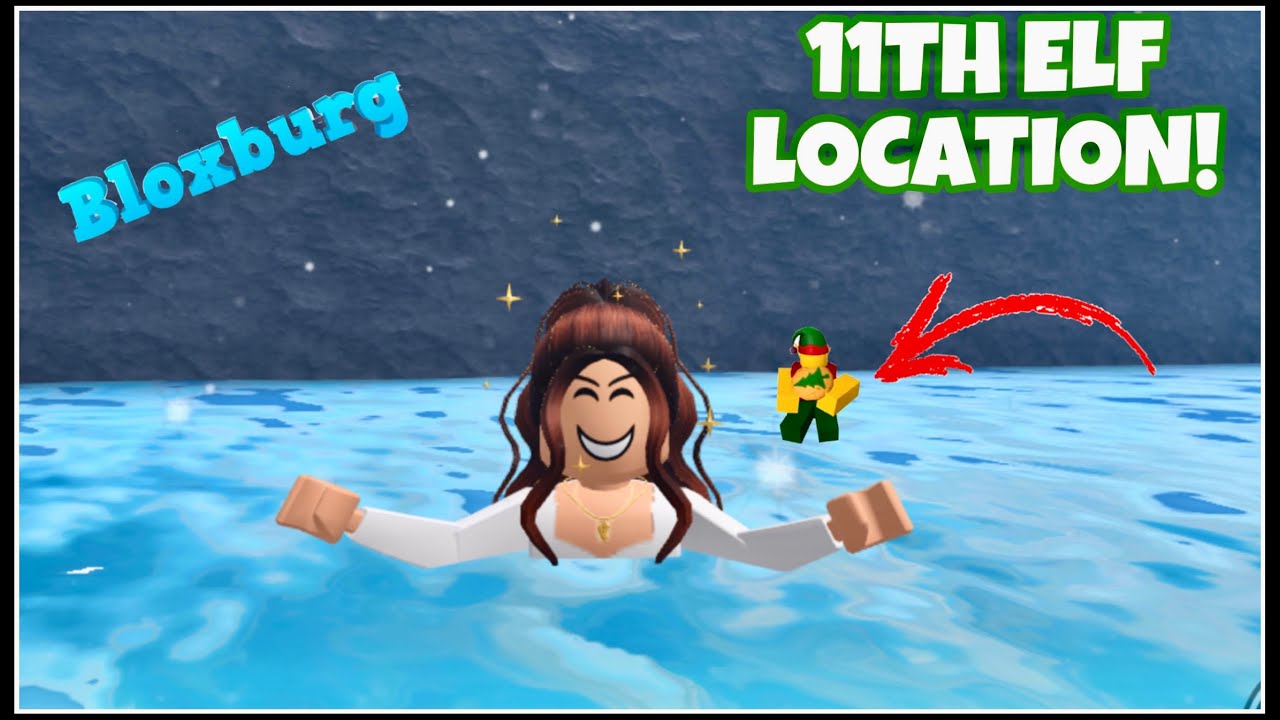 *11TH ELF* LOCATION IN THE ELF HUNT 2021 IN BLOXBURG ROBLOX - YouTube