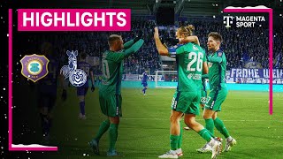 FC Erzgebirge Aue - MSV Duisburg | Highlights 3. Liga | MAGENTA SPORT