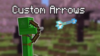 How to Make Custom Bows & Arrows in Minecraft