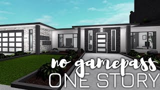 How To Make A Cool One Story House In Bloxburg لم يسبق له مثيل