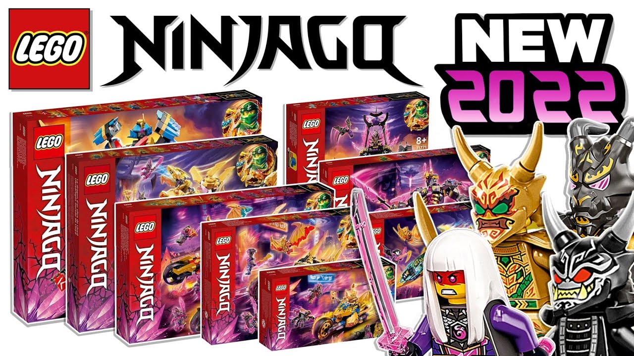 LEGO Ninjago Summer 2022 Sets OFFICIALLY Revealed - YouTube