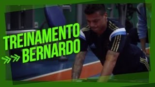 Bernardo chega ao Palmeiras e já participa de primeiro treino físico