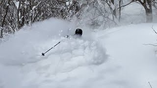 Hakuba top to bottom run