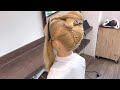 【ヘアアレンジ簡単解説動画】七五三・ツインお団子・スクリューで作る、ヘアアレンジを手元動画でやり方を解説 easy hair arrangement commentary video】