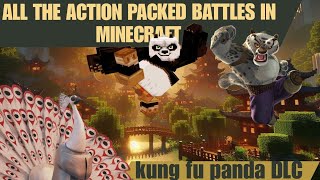 Minecraft x Kung Fu Panda DLC: all the action packed Battles