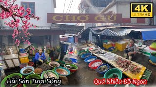 CHỢ GÚ...! CHOÁNG NGỢP NHIỀU HẢI SẢN TƯƠI SỐNG • HẢI SẢN KHÔ • NƯỚC MẮM NỔI TIẾNG NHẤT THÁI BÌNH