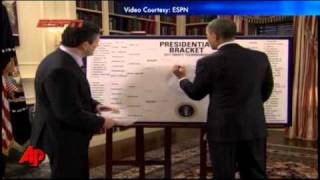 President Obama Picks Kansas to Win It All