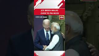 US President Joe Biden Walks Over PM Narendra Modi At G20 Summit 2022 #shorts